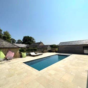 Lavender farm house