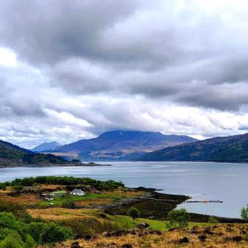 Isle of Carna, secluded Scottish Island, Loch Sunart