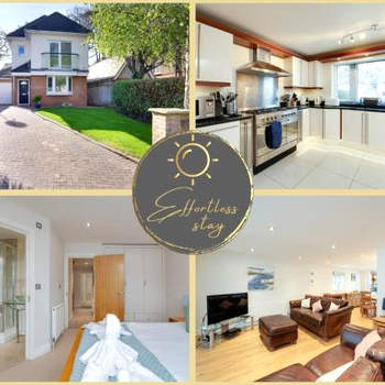 Salterns Rest - Luxury, Spacious, Business, Leisure or Groups, Sleeps 9, Parking, Moments from Harbour, Dog Friendly