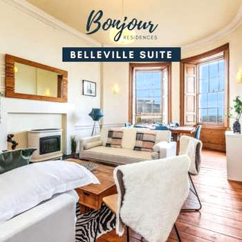 BELLEVILLE SUITE Central St James Quarter FREE OFFSITE Parking & Views by Bonjour Residences Edinburgh