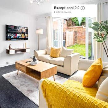 2 Bed Home with Garden & Parking 2GM