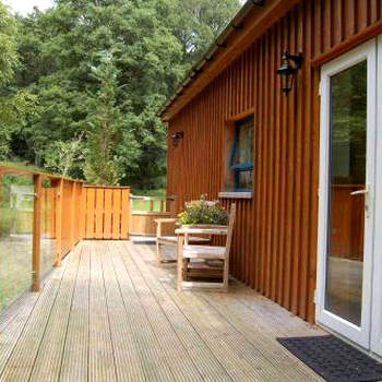 Waterfall Lodge - private waterfall and sauna