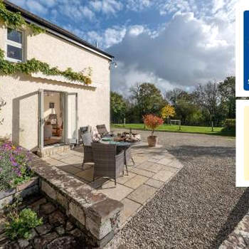 Countryside cottage in tranquil surroundings