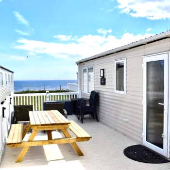 New Sea View Platinum Caravan with Huge Decking