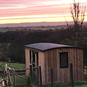 Stunning Shepherds Hut rural bliss Dumfries