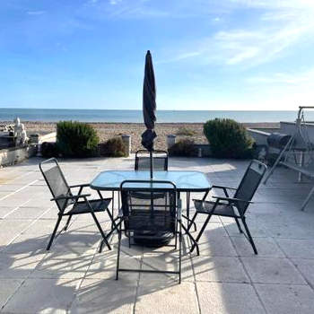 Beachfront Bliss Stylish Retreat
