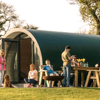 Further Space at Kinelarty Luxury Glamping Pods Downpatrick