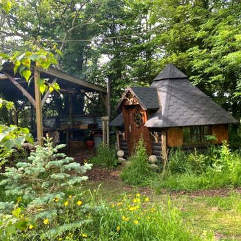 The Hobbit House and Secret Garden