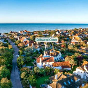 Family Beach House in Seaside Village with Garden & Parking