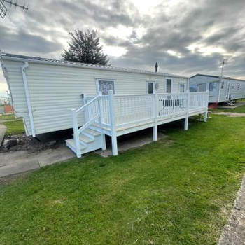 Angie's caravan at Seawick