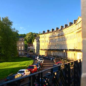 A Rare Georgian Crescent Residence with parking