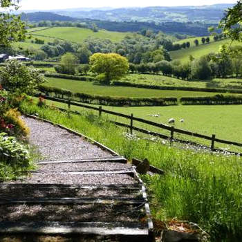 Barley Cottage - 5* Cyfie Farm with log burner and private covered hot tub