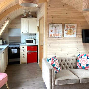 Squirrel Glamping Pod School House Farm