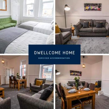 Dwellcome Home Ltd 2 Bedroom 3 Bed South Shields Apartment - see our site for assurance