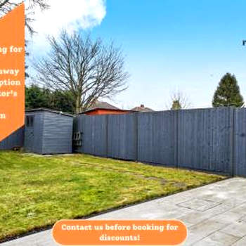 Private 2Bed-Parking & Garden-By FabAccommodation