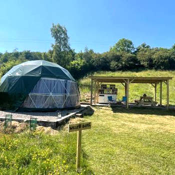 Geodesic Dome Glamping