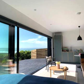 Subterranean Studio with Panoramic Costal Views